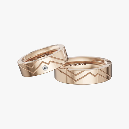 Unique Matching Wedding Rings